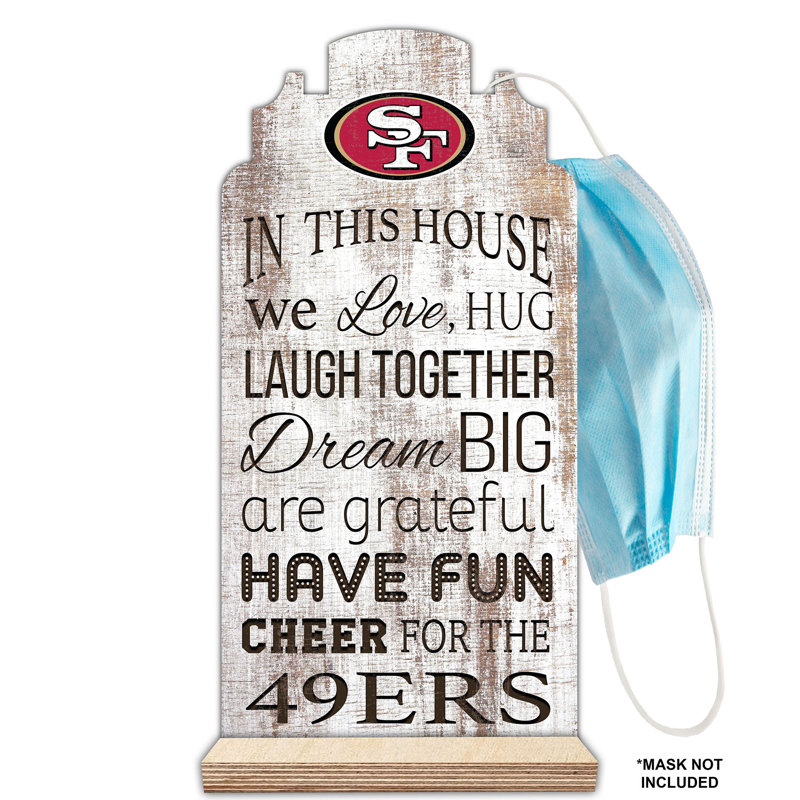 Freestanding 2 - Hook Coat Rack, San Francisco 49ers
