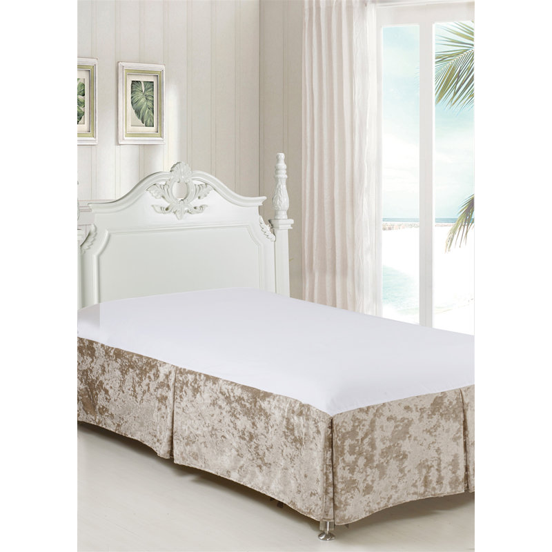Jupe de lit Velveteen Tail, Simple 39 po