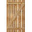 Volets espacés de 5 3/8 po avec barre en Z, cèdre rouge de l'Ouest TimberCraft (par paire)-36421311-36421345