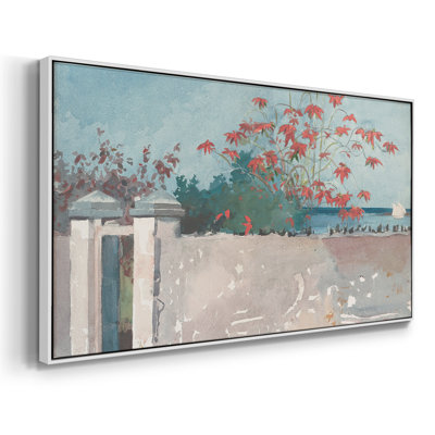 Série paysage - CCLXV - Toile tendue avec châssis tendue, prête à être accrochée