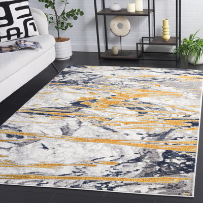 Tapis abstrait Anir Performance Performance