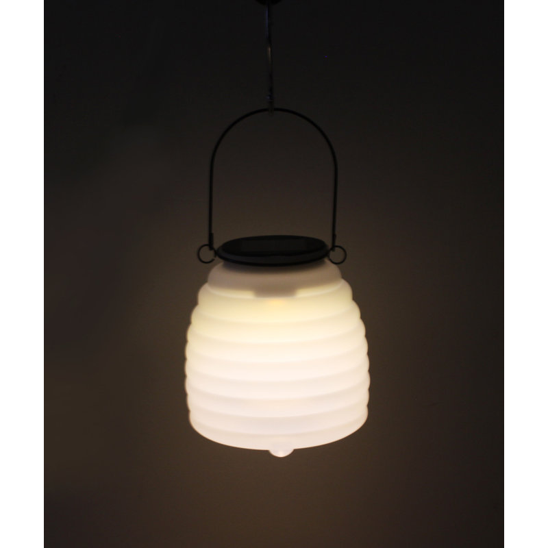 15.5cm Solar Powered Integrated LED Outdoor Hanging Light