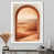 White Picture Framed