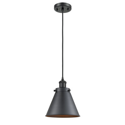 Luminaire suspendu conique à 1 lumière Donovan