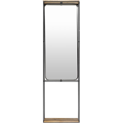 Metal Flat Wall Mirror