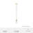 Klein 1 Light Glass Cone Pendant-70776545-70776544