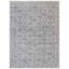 Hand Knotted Wool Area Rug in Grey And Silver-1273850228