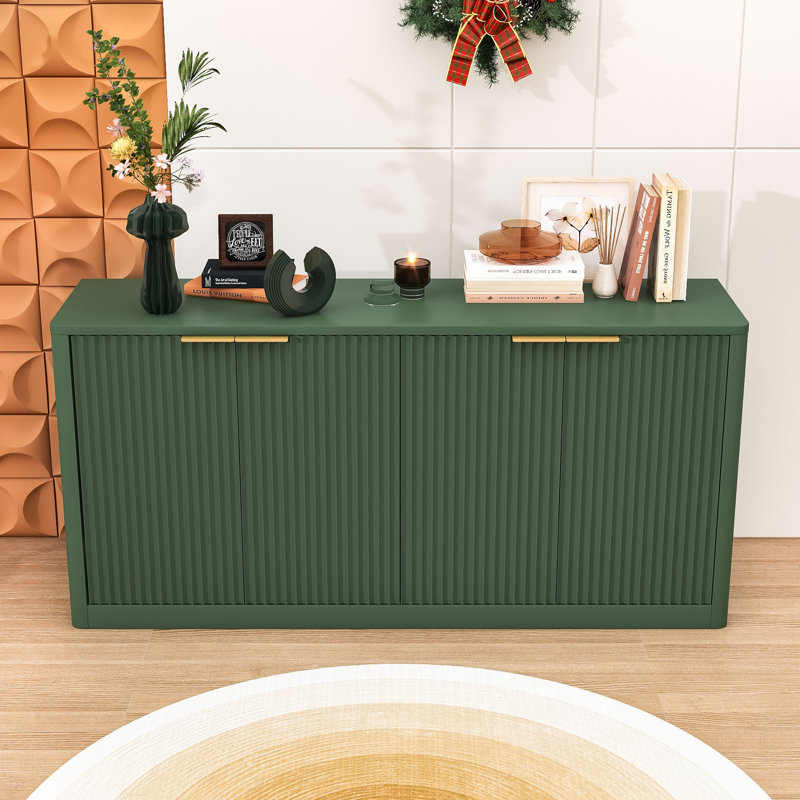 Armoire de rangement Elegant Wave, Vert