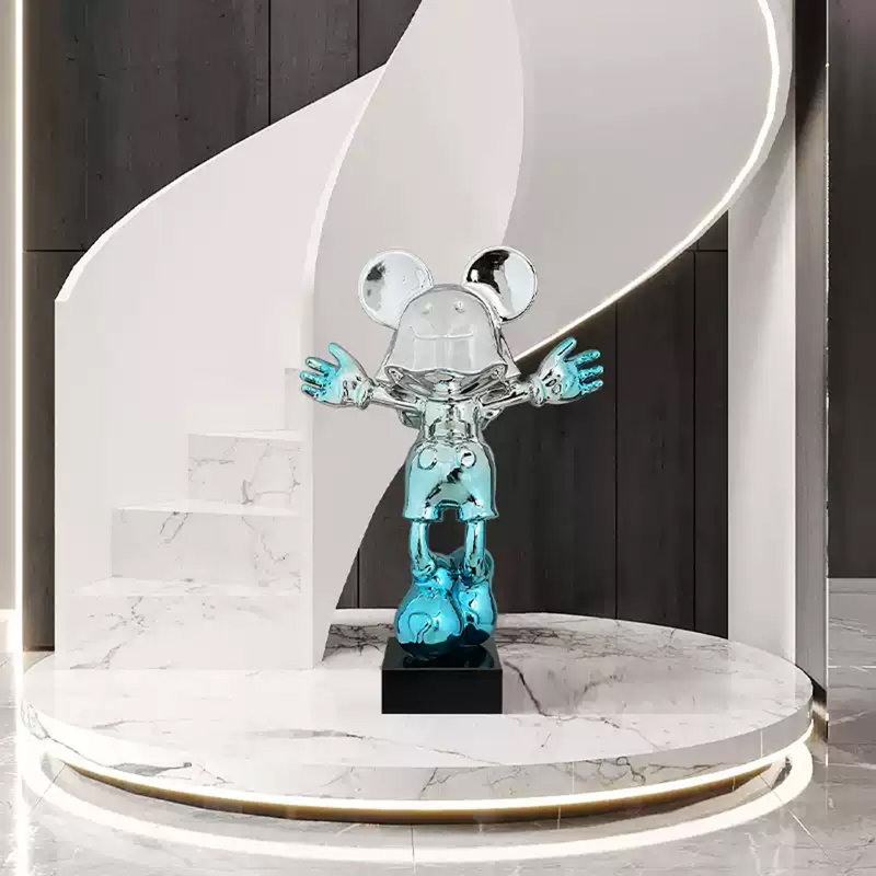 Article de décoration moderne en résine Mickey