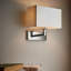Sempronius Steel (accents) Armed Sconce-2055091492