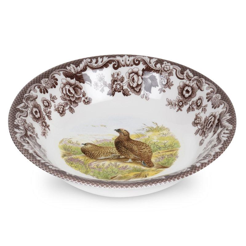 Spode Woodland Grouse Ascot Cereal Bowl