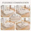 3 Seater Corduroy Sofa-717764785