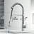 Edison 19" H 1-handle Pull-Down 2-Function Sprayer Kitchen Faucet-4032878-28294597