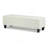 Ottoman Bench With Storage,PU Surface, Rubber Wood Legs, 300 Lbs Capacity（Only Ottoman)-1306867075