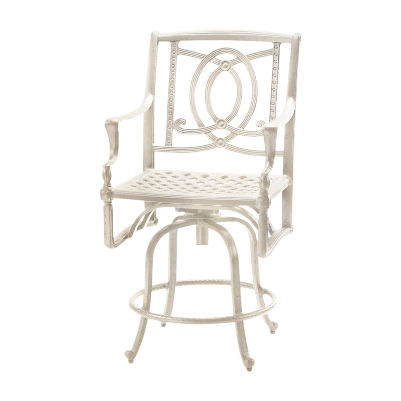 Bel Air 29" Swivel Patio Bar Stool, Shade, 24"