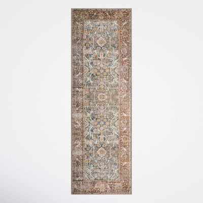 Pratt Ocean Rust Oriental Rug