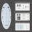 65" X 24" Oval Mirror, 5Mm Silver, Blast, For Salon And Bedroom Decor Crystal-Clear, Shatterproof, Home Office