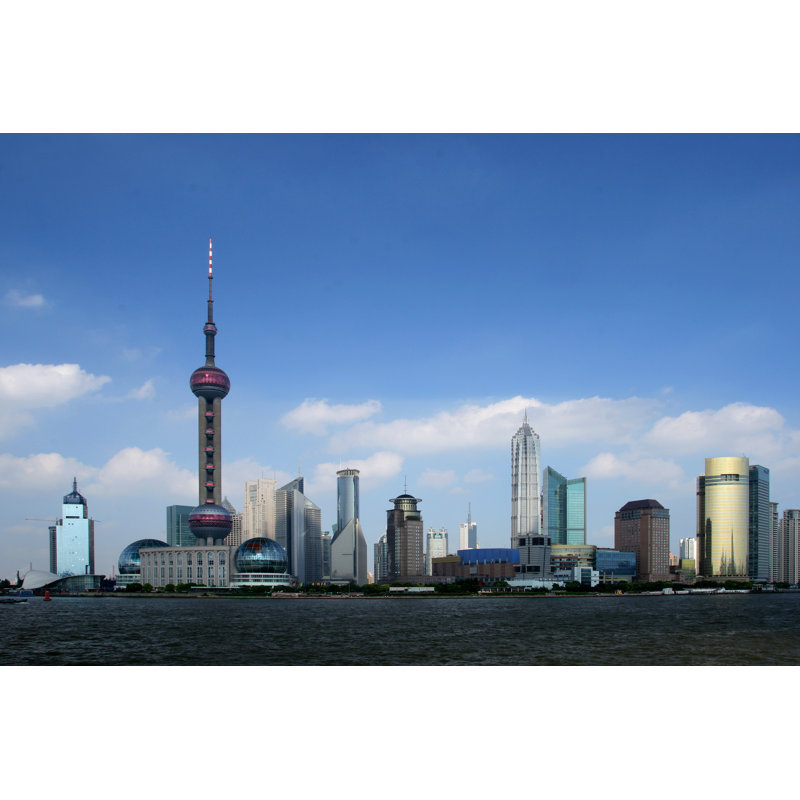Shanghai,Pudong by Jack_Zhang - Wrapped Canvas Print, 20cm H x 30cm W