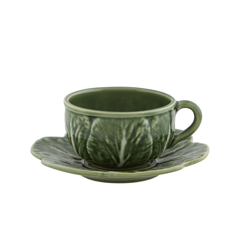 Cabbage Earthenware Teacup