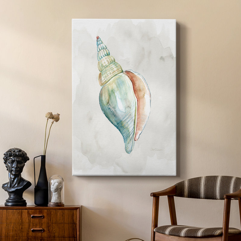 Pastel Shell II -Custom Wrapped Gallery Cavas