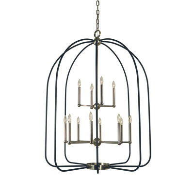 Binu 12 - Light Lantern Geometric Chandelier