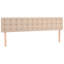  Lit sommier tapissier avec matelas cappuccino et similicuir blanc-2100524583