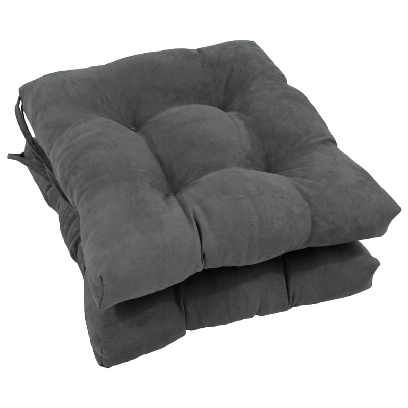 Coussin de chaise de salle à manger d'intérieur, Gris
