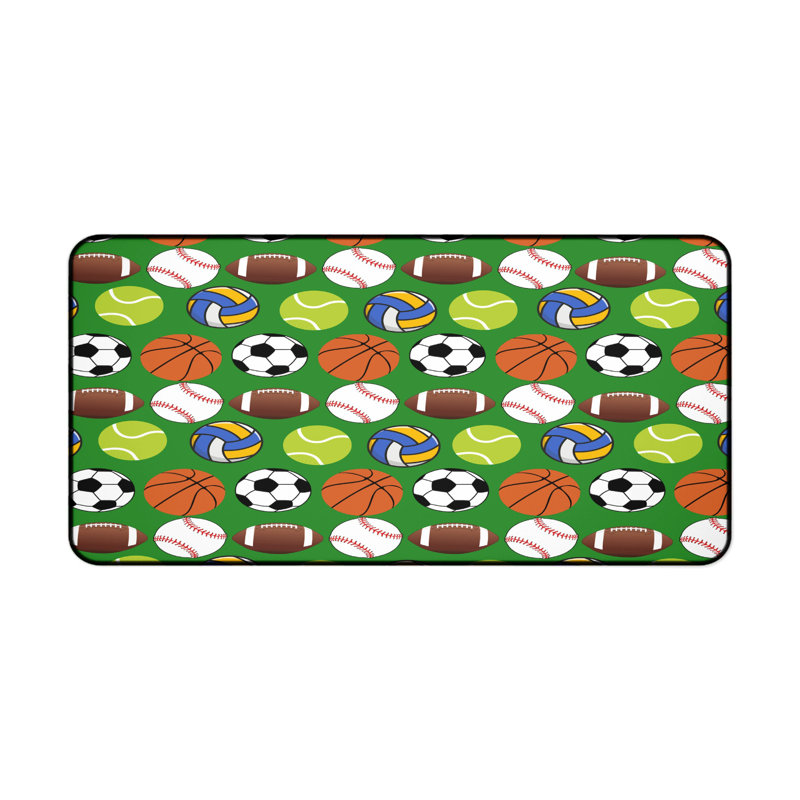 Polyester Desk Pad, 14.4x12.1