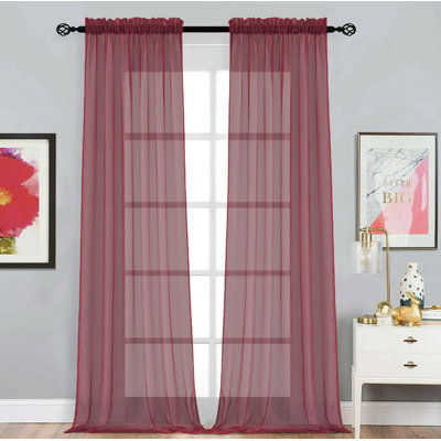 Dima Sheer Curtain Pair