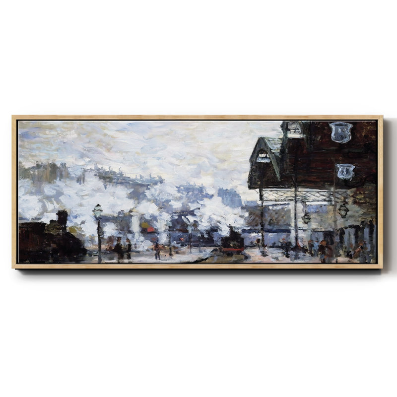 Saint encadré sur toile, Naturel, H 20 po x l 50 po x P 1,5 po