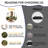 108" Compression Chenille Frameless L-Shaped 3-Piece Cloudy Upholstered Corner Sectional with 6 Throw Pillows,No Assembly Required-180946723
