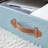 DormCo Texture Underbed Storage Drawer with Wheels - Blue/Bronze