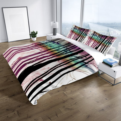 Polyester Abstract Duvet Cover