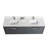 72'' Double Bathroom Vanity with Carrara Quartz Top-584364828-584364831