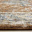 Tapis oriental orange rouille traditionnel résistant aux taches-921134820
