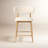 Murphey Upholstered 26'' Counter Stool with Solid Wood Frame-1454009424