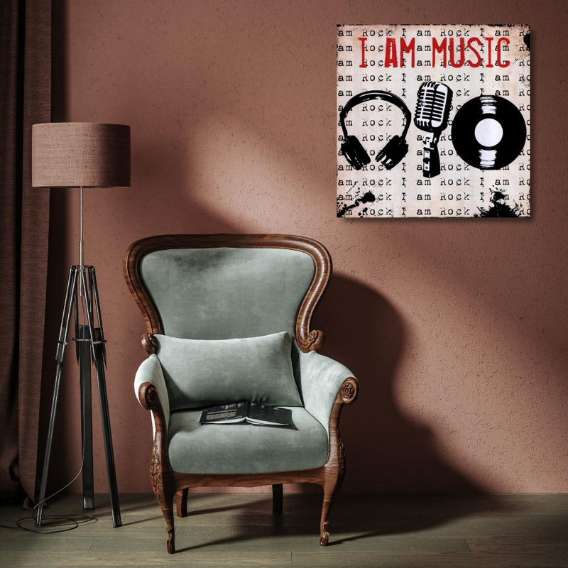 I Am Music, H 15 po x l 15 po