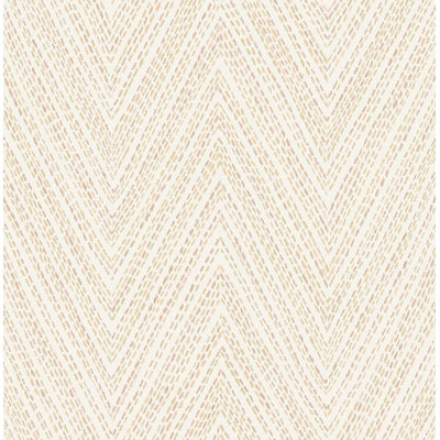 Papier peint à chevrons cousus Lainey