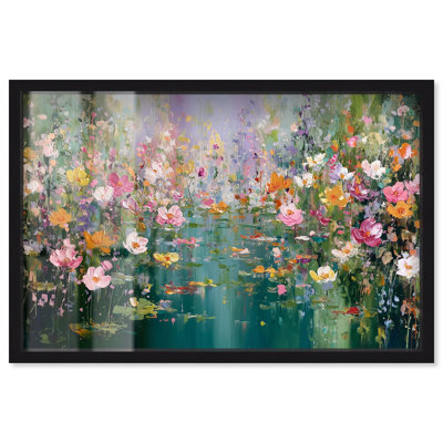 Œuvre d'art colorée et pittoresque, Art floral coloré par Art Remedy