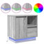 Bedside Cabinet With Drawer 2 Pcs 50 X 34.5 X 50 Cm-2017997342