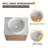 60'' Double Floating Bathroom Vanity With Ceramic Sink, Wall Mounted Bathroom Vanity With Soft Close Door And Shelf-1866456678-1866456674