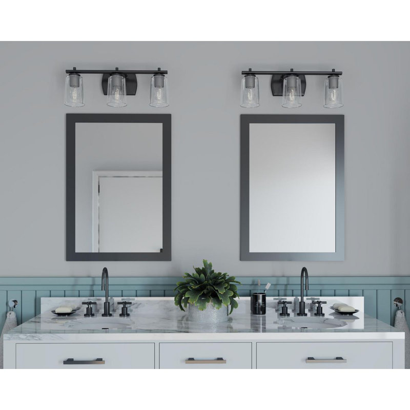 Kilpatrick 3 - Light Dimmable Vanity Light, Black