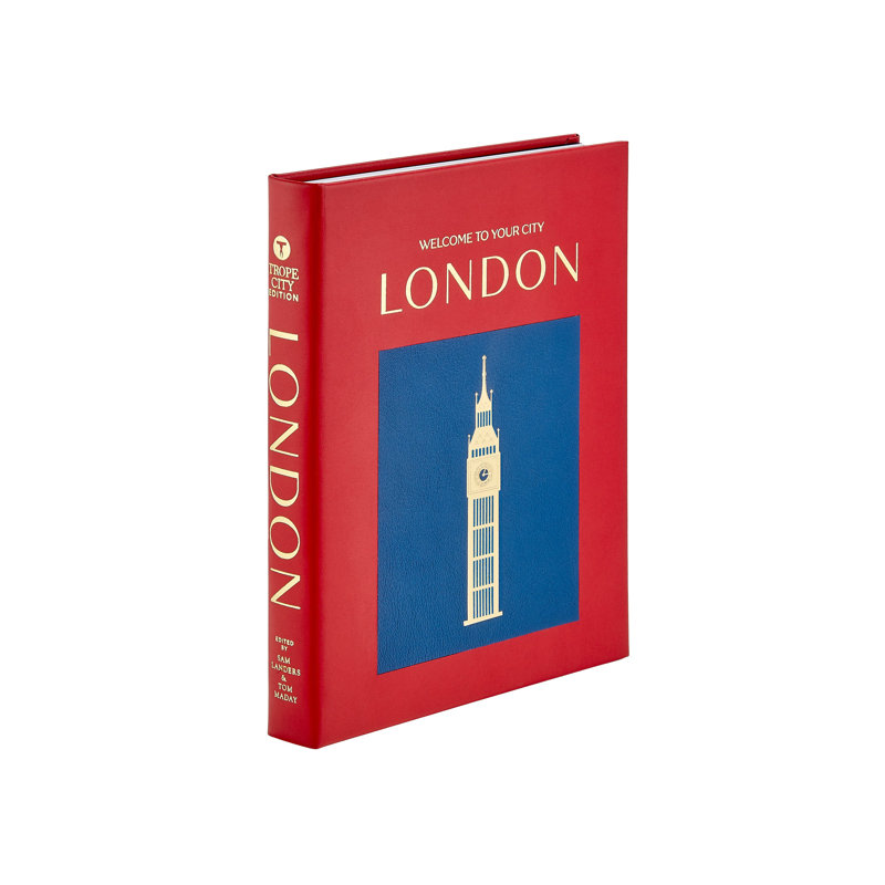 Trope London Leather Bound Book