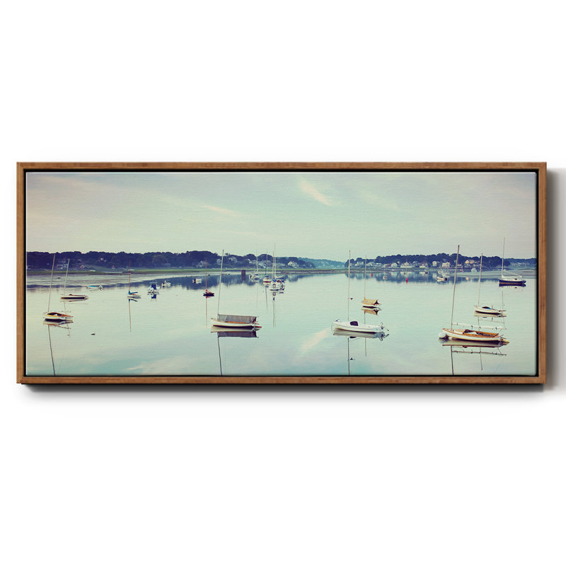 Cape Ann Marina - toile encadrée, H 20 po x l 50 po