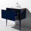 Luxe 42.4" Wall Mounted Single Bathroom Vanity with Top-1474854609