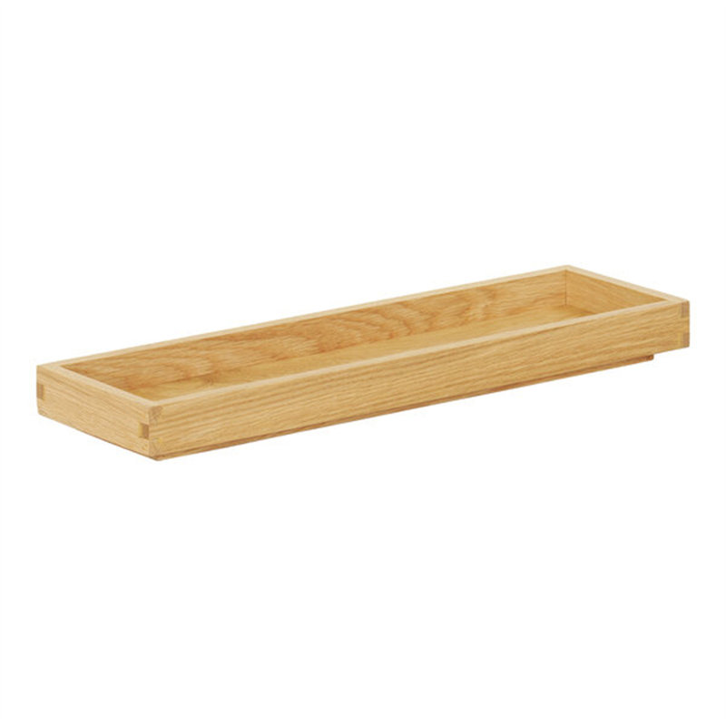 Cal-Mil Sydney Oak Display Box 23106-12201-21 WS-211CC1231061220120, Beige, 1.43" H x 5.7" W x 19" D