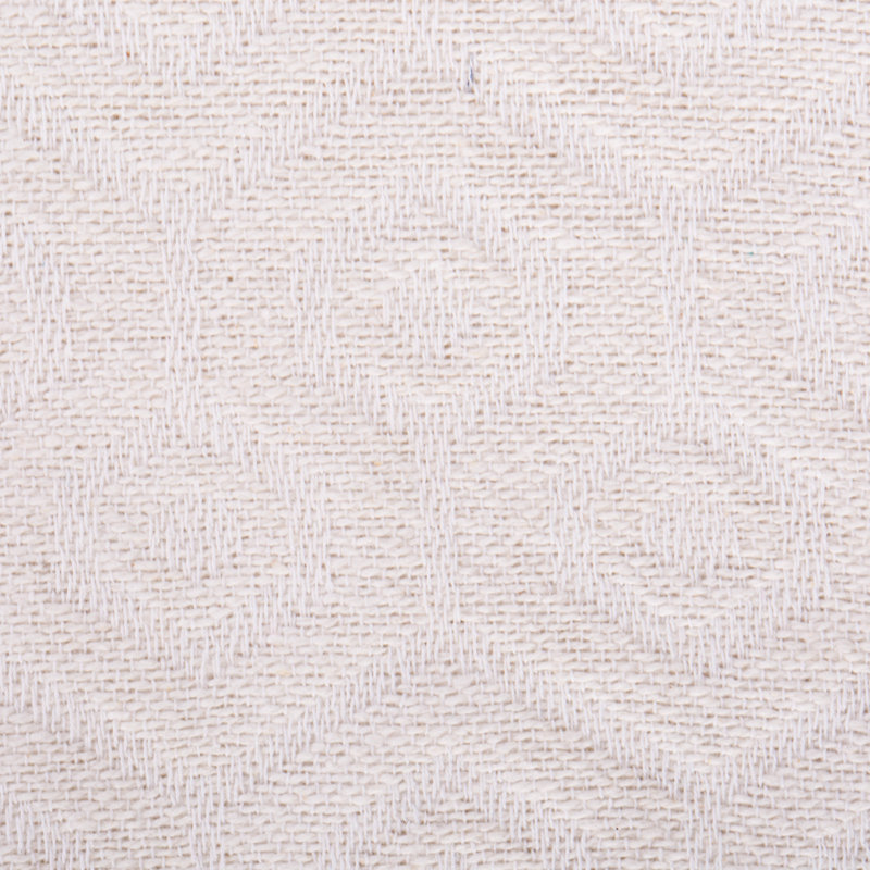 Hand Woven Throw Blanket, White