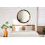 Huldar Glass Flat Wall Mirror