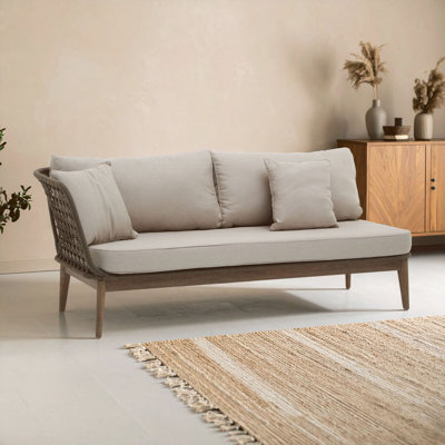 Mariami Grey Upholstered Chaise Lounge