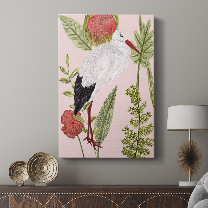 Oiseaux en mouvement IV - galerie Cavas sur mesure, H 48 po x l 32 po
